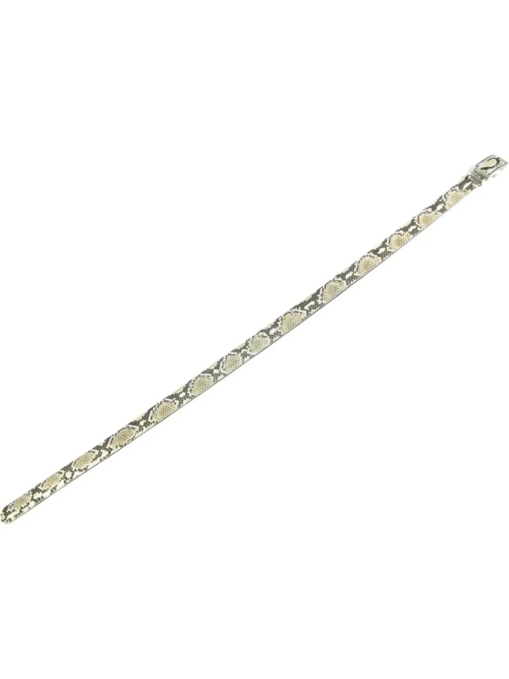 Genuine Python Snake Skin Men's Auto Locking Belt - 46